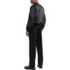 Chaqueta de Pantalones Cortos Off-White para hombre FW22 con logo alfabético, color negro