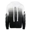 Chaqueta de punto con cremallera y cordón Off-White para hombre, color block, negra
