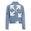 Chaqueta Denim Arrow Twist «Azul cobalto/Blanco»