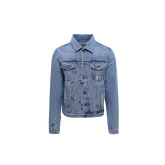 Chaqueta Denim Arrow Twist «Azul cobalto/Blanco»