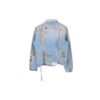 Chaqueta Denim azul con grafitis para hombre de Off-White