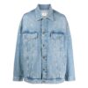 Chaqueta Denim con botones azules «Azul medio»