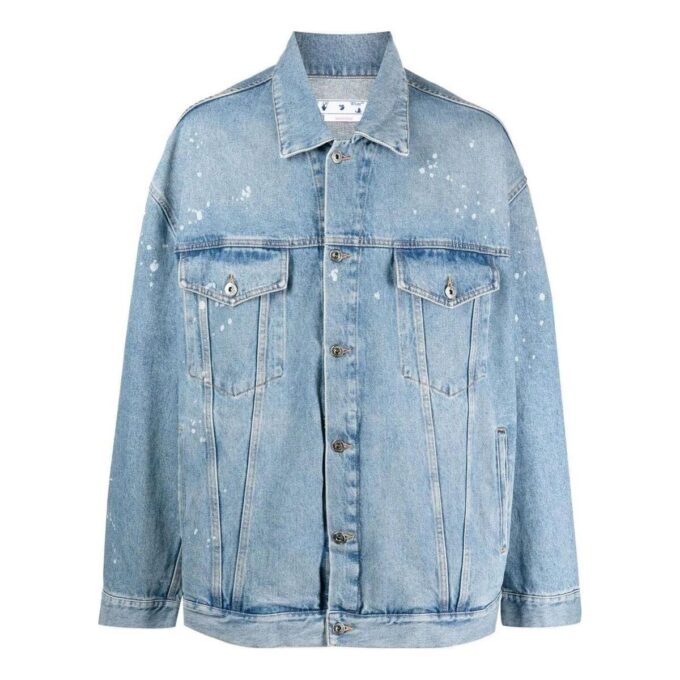 Chaqueta Denim con botones azules «Azul medio»