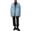 Chaqueta Denim con botones azules «Azul medio»