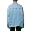 Chaqueta Denim con botones azules «Azul medio»
