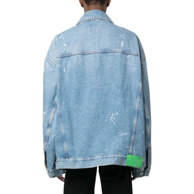 Chaqueta Denim con botones azules «Azul medio»