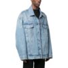 Chaqueta Denim con botones azules «Azul medio»