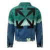 Chaqueta Denim con efecto tie-dye degradado Fw20