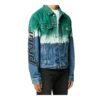 Chaqueta Denim con efecto tie-dye degradado Fw20