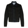 Chaqueta Denim con estampado de Arrows para hombre, color negro, colección Otoño-Invierno 2020