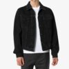 Chaqueta Denim con estampado de Arrows para hombre, color negro, colección Otoño-Invierno 2020