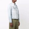 Chaqueta Denim con estampado de flechas FW21, versión azul