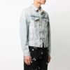 Chaqueta Denim con estampado en la espalda SS21 Azul