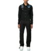 Chaqueta Denim con parche universitario «Negro Azul»