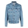 Chaqueta Denim con rayas diagonales