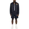 Chaqueta Denim de skate con logotipo de los 90 «Raw Blue Gold»
