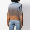 Chaqueta Denim degradada, versión entallada