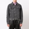 Chaqueta Denim FW21, versión entallada, gris