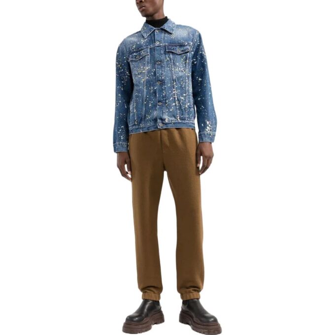 Chaqueta Denim Paint Skate «Azul»