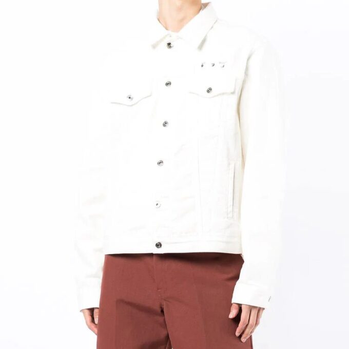 Chaqueta Denim SS22, versión básica, blanca