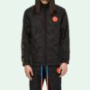Chaqueta deportiva con cremallera y cinta industrial