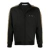 Chaqueta deportiva de manga rayada para hombre