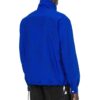 Chaqueta deportiva de nylon con cordón y logotipo alfabético Off-White para hombre, azul