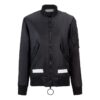 Chaqueta deportiva de nylon con logo en la espalda para hombre de Off-White, color negro