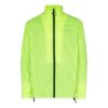 Chaqueta deportiva de pista amarillo fluorescente