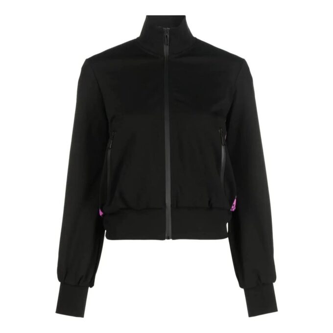 Chaqueta deportiva Off-White con banda monograma «Black»
