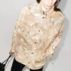 Chaqueta estampada con el logotipo conjunto de Off-White x Browns 50, estampado de camuflaje