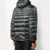 Chaqueta gris con estampado de logotipo Off-White para hombre