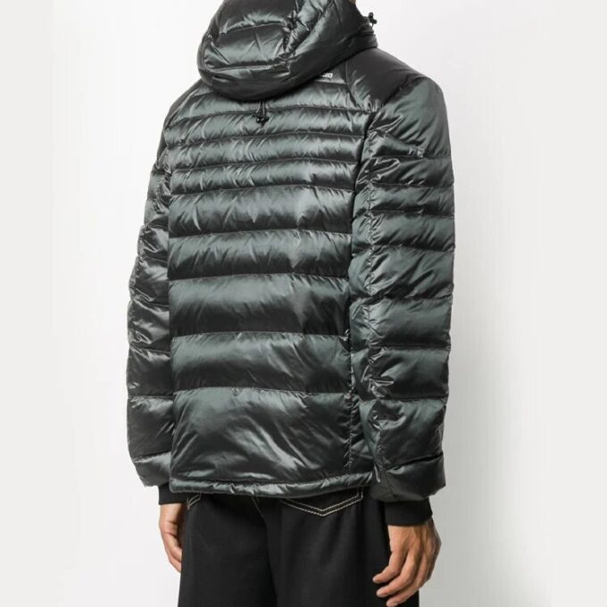 Chaqueta gris con estampado de logotipo Off-White para hombre