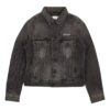 Chaqueta larga de Denim Off-White «Negro»