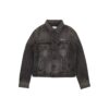Chaqueta larga de Denim Off-White «Negro»