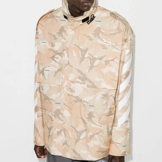 Chaqueta militar de camuflaje Off-White x Browns 50 Chaqueta militar de camuflaje Off-White x Browns 50