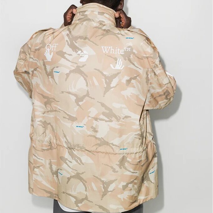 Chaqueta militar de camuflaje Off-White x Browns 50
