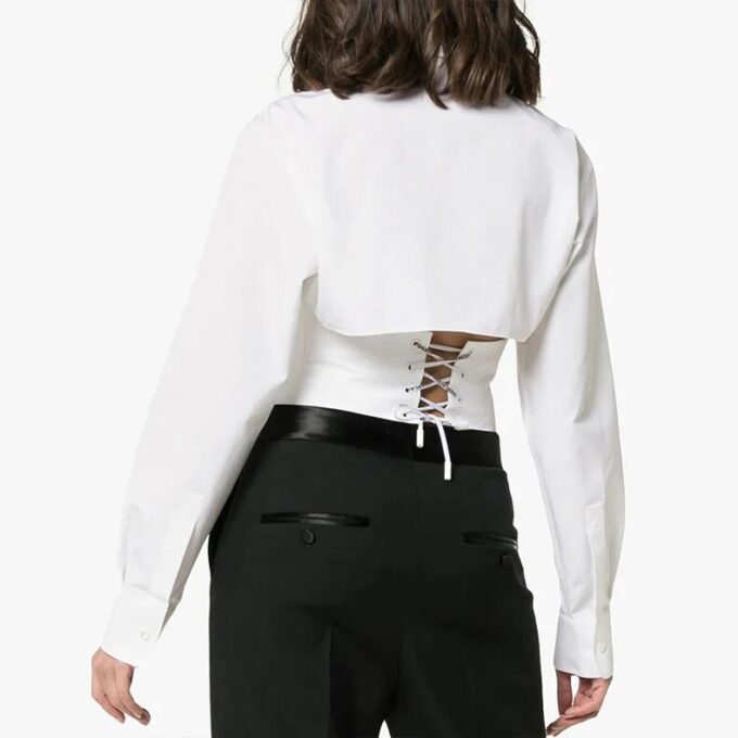 Chaqueta Off-White en color blanco roto
