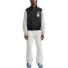Chaqueta Off-White para hombre, colección Otoño-Invierno 2022, con estampado de letras y mangas largas, color negro