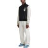 Chaqueta Off-White para hombre, colección Otoño-Invierno 2022, con estampado de letras y mangas largas, color negro