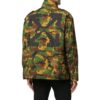 Chaqueta Off-White para hombre, colección Otoño-Invierno 2022, con estampado militar clásico de camuflaje, color verde