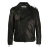 Chaqueta Off-White para hombre con estampado de logotipo, negra