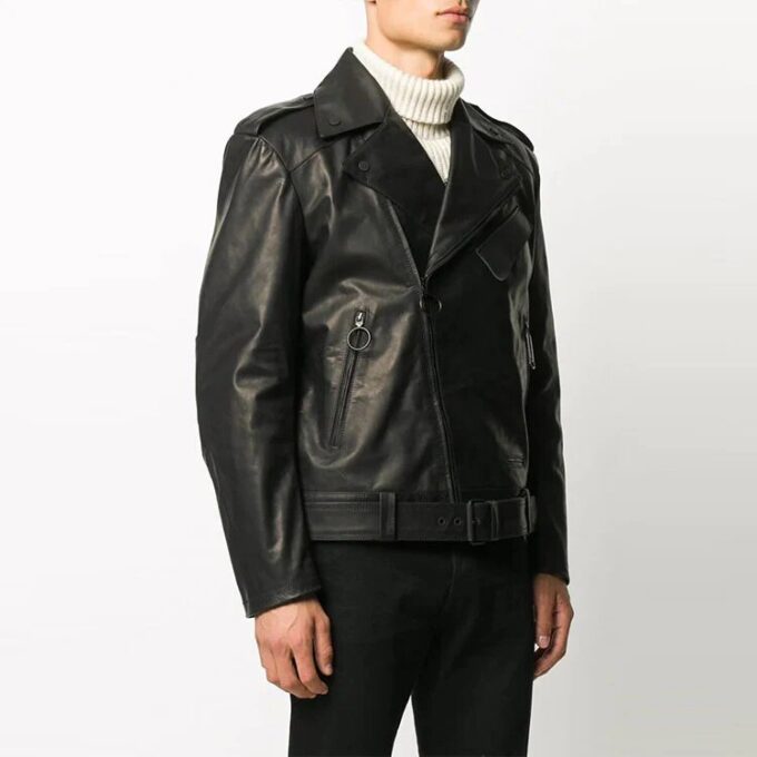 Chaqueta Off-White para hombre con estampado de logotipo, negra