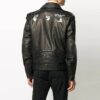 Chaqueta Off-White para hombre con estampado de logotipo, negra