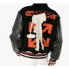 Chaqueta Off-White para hombre con estampado Subject, color negro