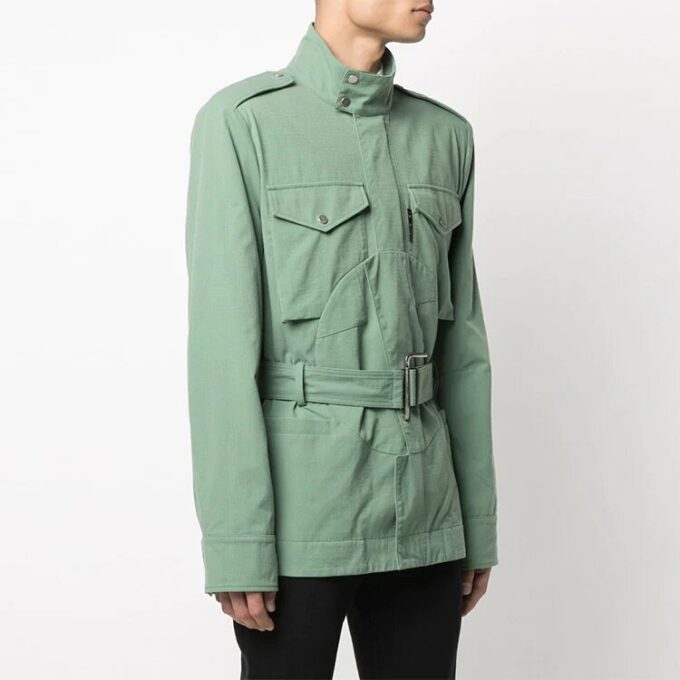 Chaqueta Off-White para hombre SS21 Detail, verde