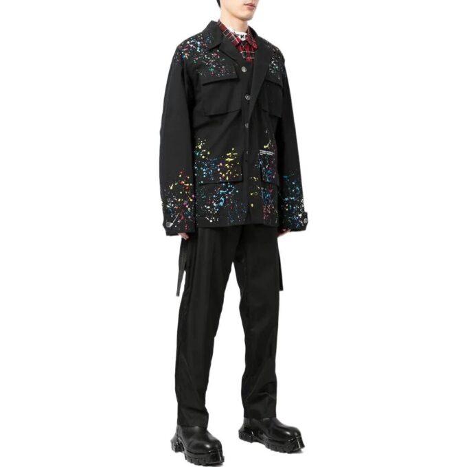 Chaqueta Off-White X Marais Splatter Field «Negro»