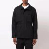 Chaqueta outdoor con logotipo FW21, versión entallada, negro