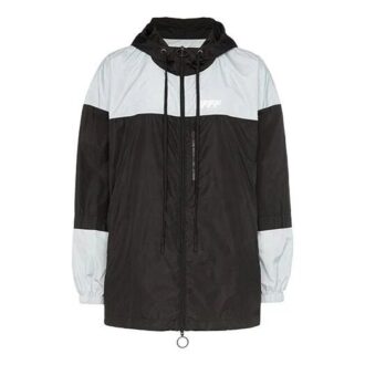 Chaqueta para hombre negra y blanca con detalles Chaqueta para hombre negra y blanca con detalles