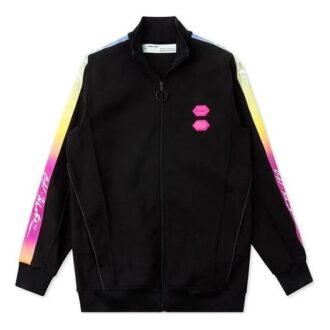 Chaqueta Retro con cremallera de goma, negra Chaqueta Retro con cremallera de goma, negra